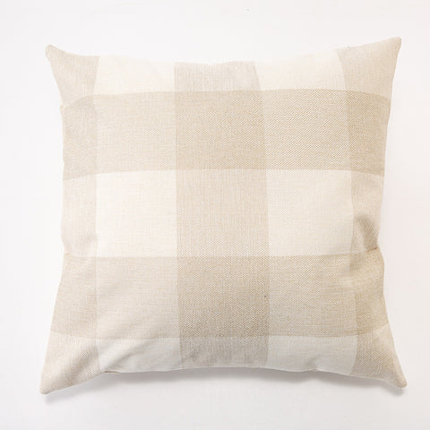 Lattice square pillow, home living room sofa pillow
