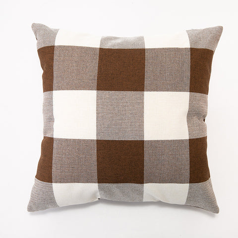 Lattice square pillow, home living room sofa pillow