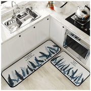 Kitchen Floor Mats, Long Oil-proof Foot Mats, Bathroom Mats