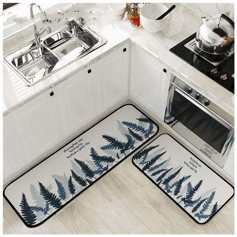 Kitchen Floor Mats, Long Oil-proof Foot Mats, Bathroom Mats