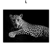 Animal Canvas Poster Art Painting Wall Room Decor Frameless