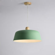 Nordic Wood Pendant Lighting Fixture Luminaire Round Kitchen Dining Room Hanging Lamp Suspension Light Home Decor Black Bedside