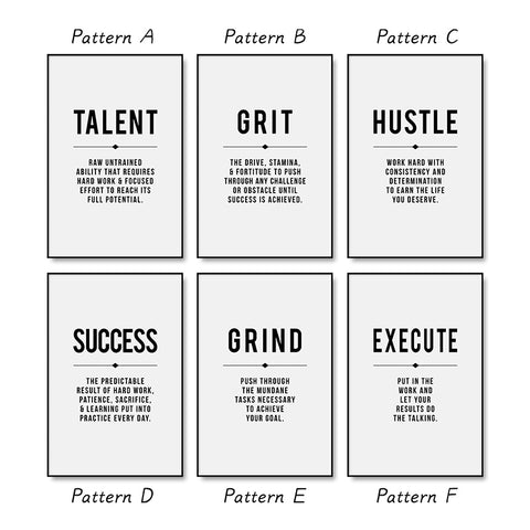 Printed Canvas Poster Modern Business Decor Office Wall Art Picture
