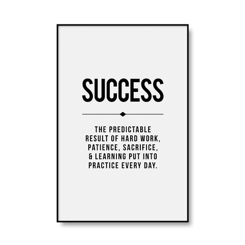 Printed Canvas Poster Modern Business Decor Office Wall Art Picture